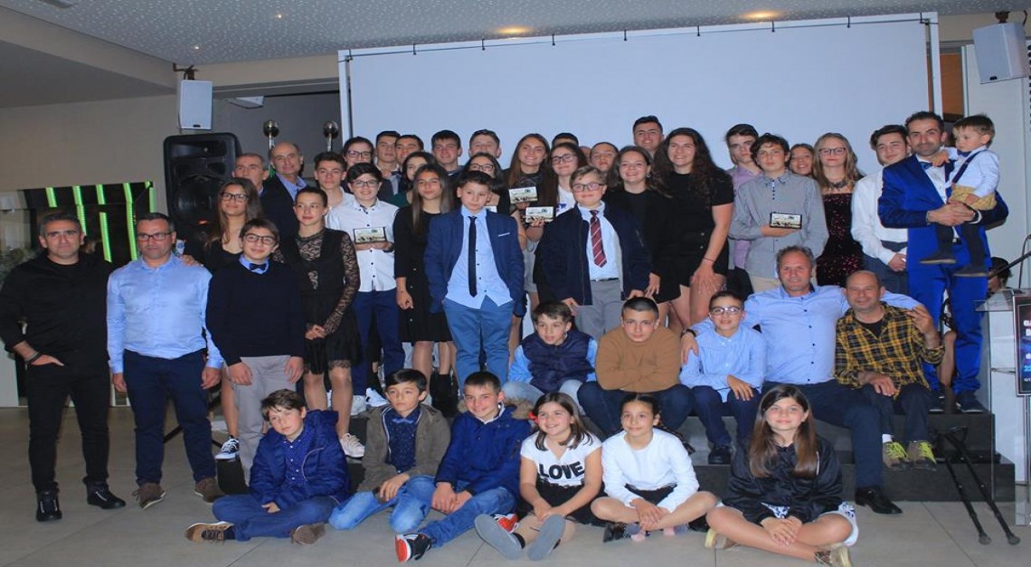 CN Prado premeia atletas do ano e celebra 38º aniversário