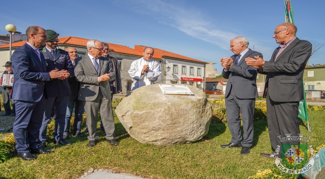 Vila de Prado inicia requalificação da Praça Comendador Sousa Lima e zonas envolventes