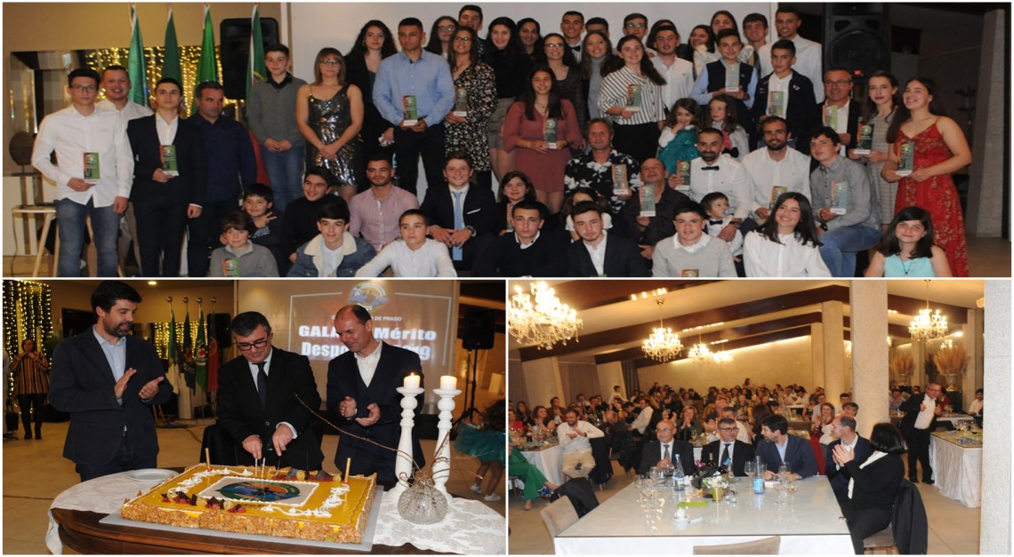Gala de Mérito do CN Prado para homenagear os melhores e comemorar o 38º aniversário