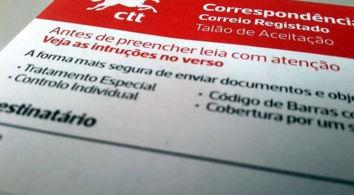 COVID-19. Recolha de assinatura no correio registado dos CTT suspensa