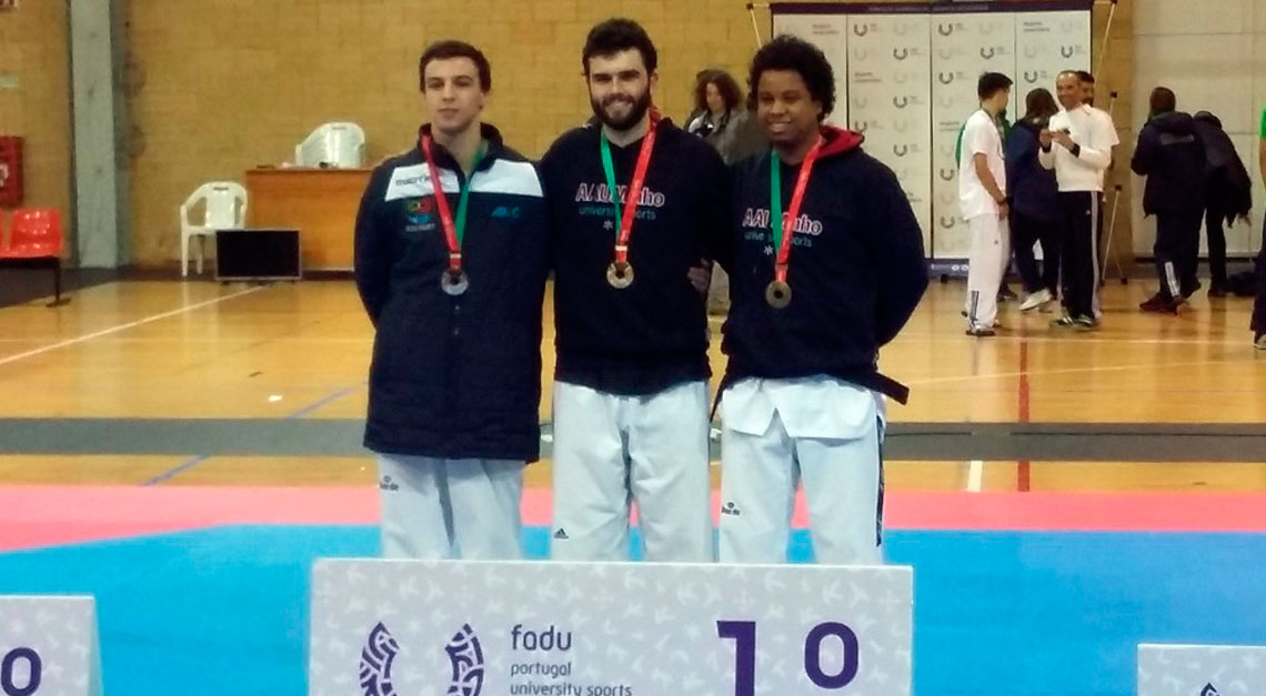 Ricardo Gomes é Campeão Nacional Universitário de Taekwondo